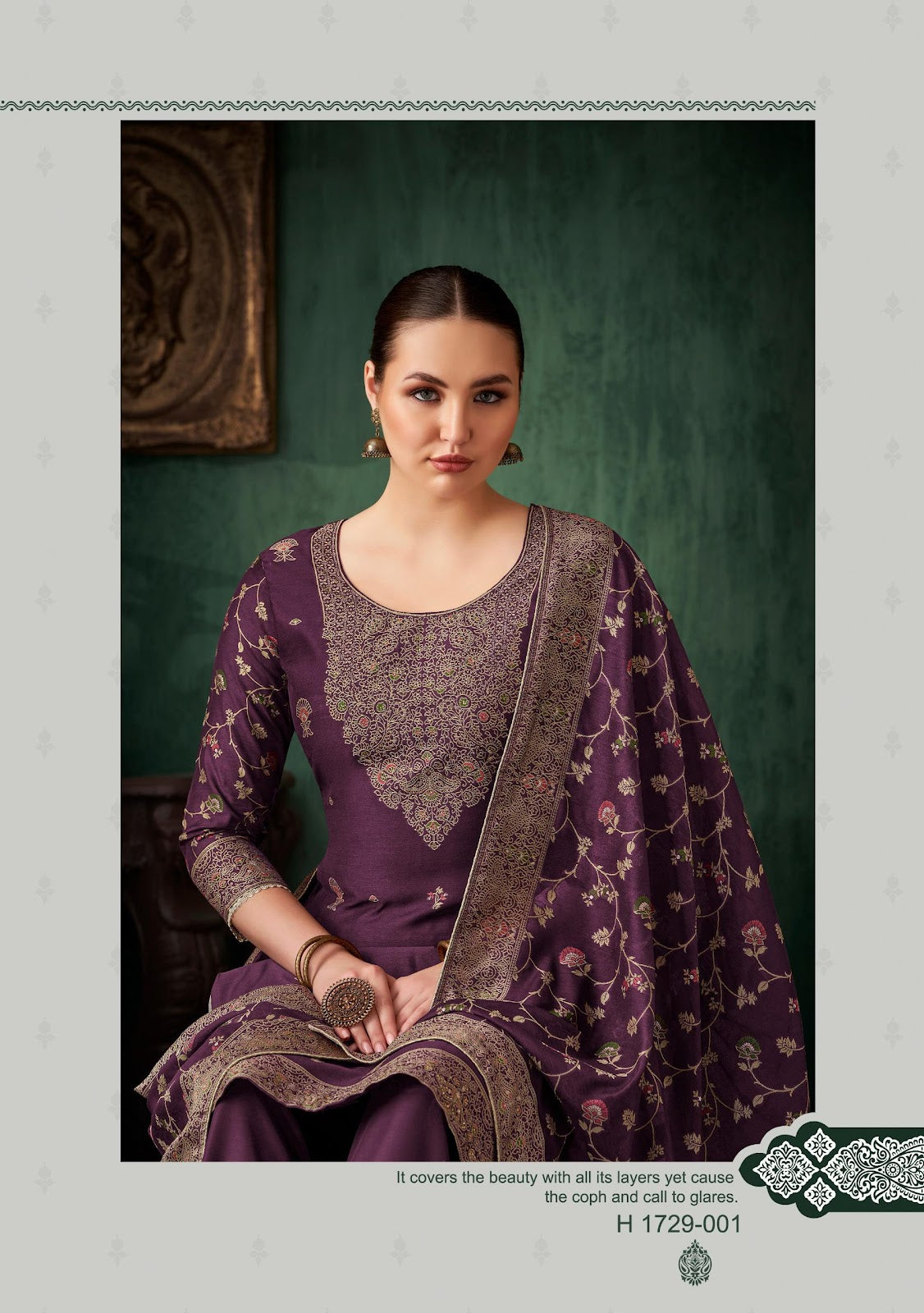 Khushboo Alok Weaving Pant Style Suits Exporter Ahmedabad