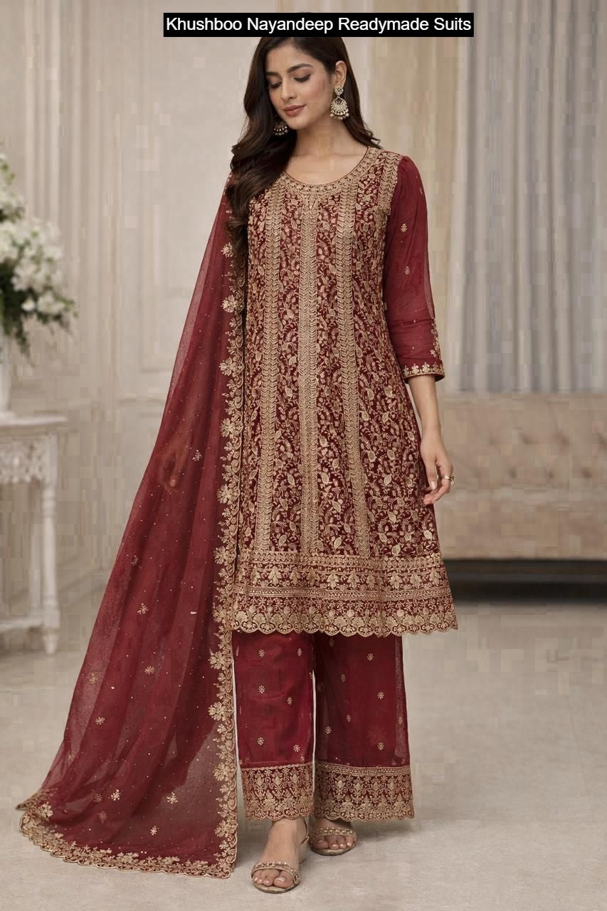 Khushboo Nayandeep Silk Readymade Suits Exporter