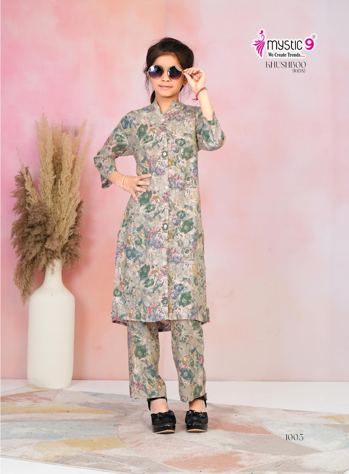 Khushboo Vol 1 Mystic 9 Viscose Girls Co Ord Set Manufacturer India