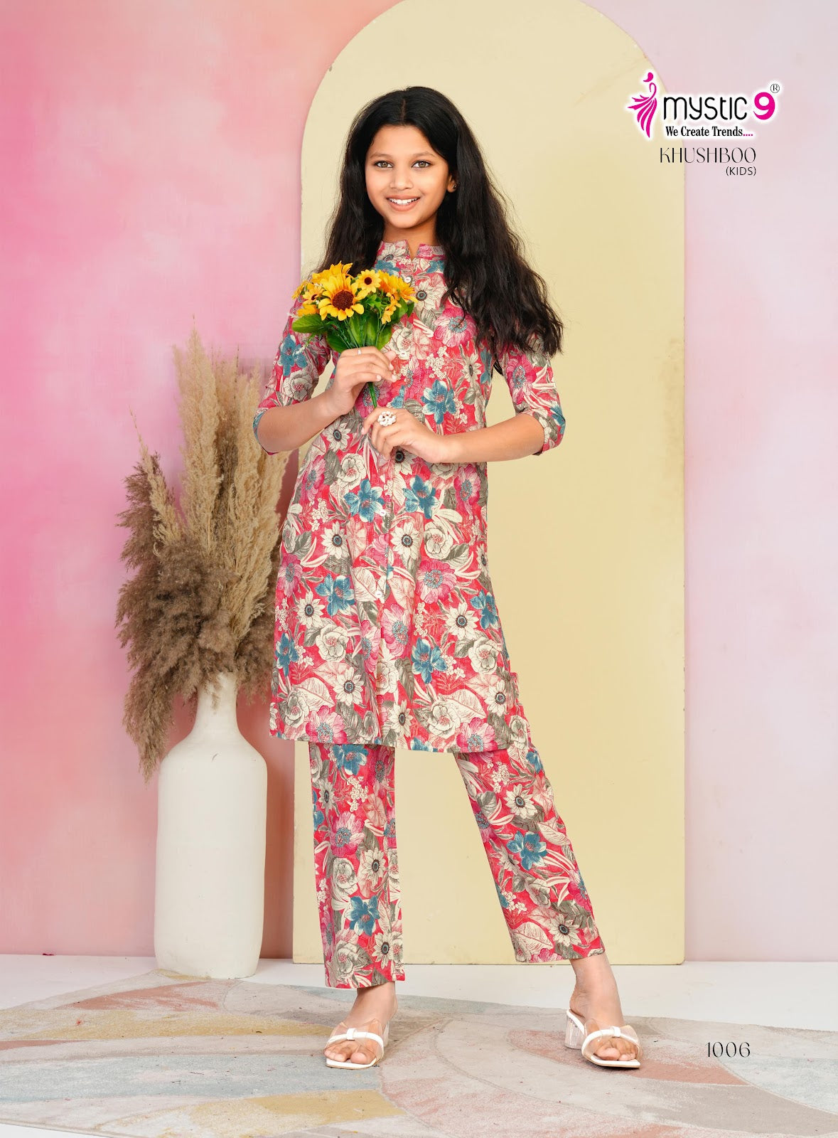 Khushboo Vol 1 Mystic 9 Viscose Girls Co Ord Set Manufacturer India