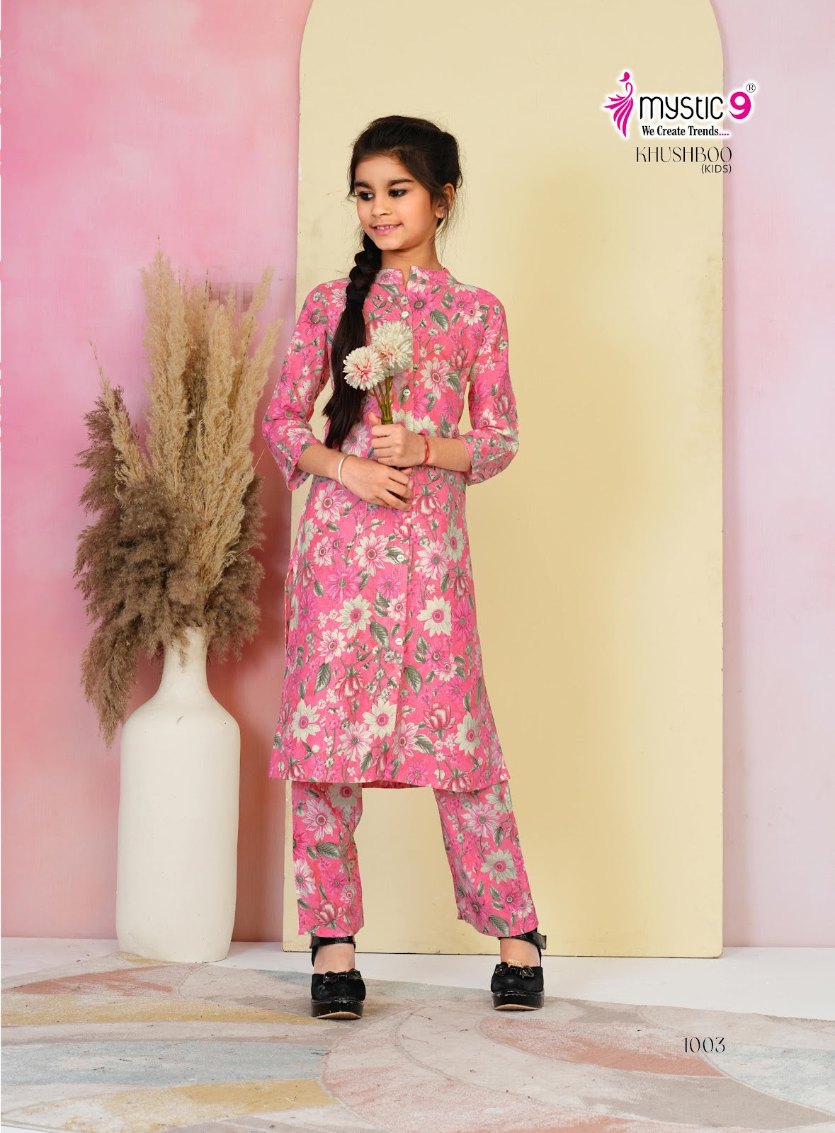 Khushboo Vol 1 Mystic 9 Viscose Girls Co Ord Set Manufacturer India