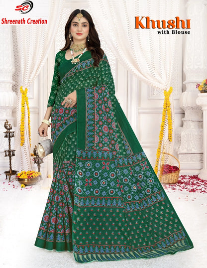Khushi Sc Cotton Sarees Supplier Gujarat