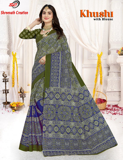 Khushi Sc Cotton Sarees Supplier Gujarat