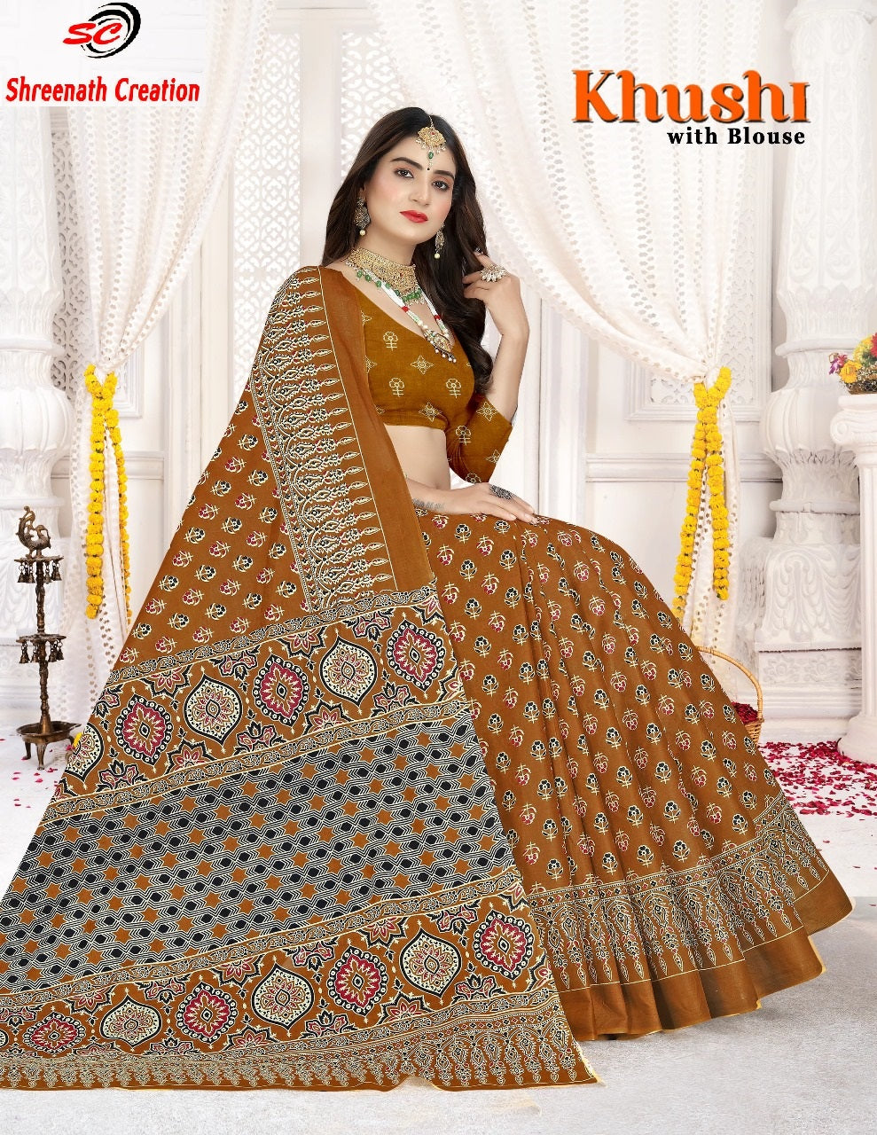 Khushi Sc Cotton Sarees Supplier Gujarat