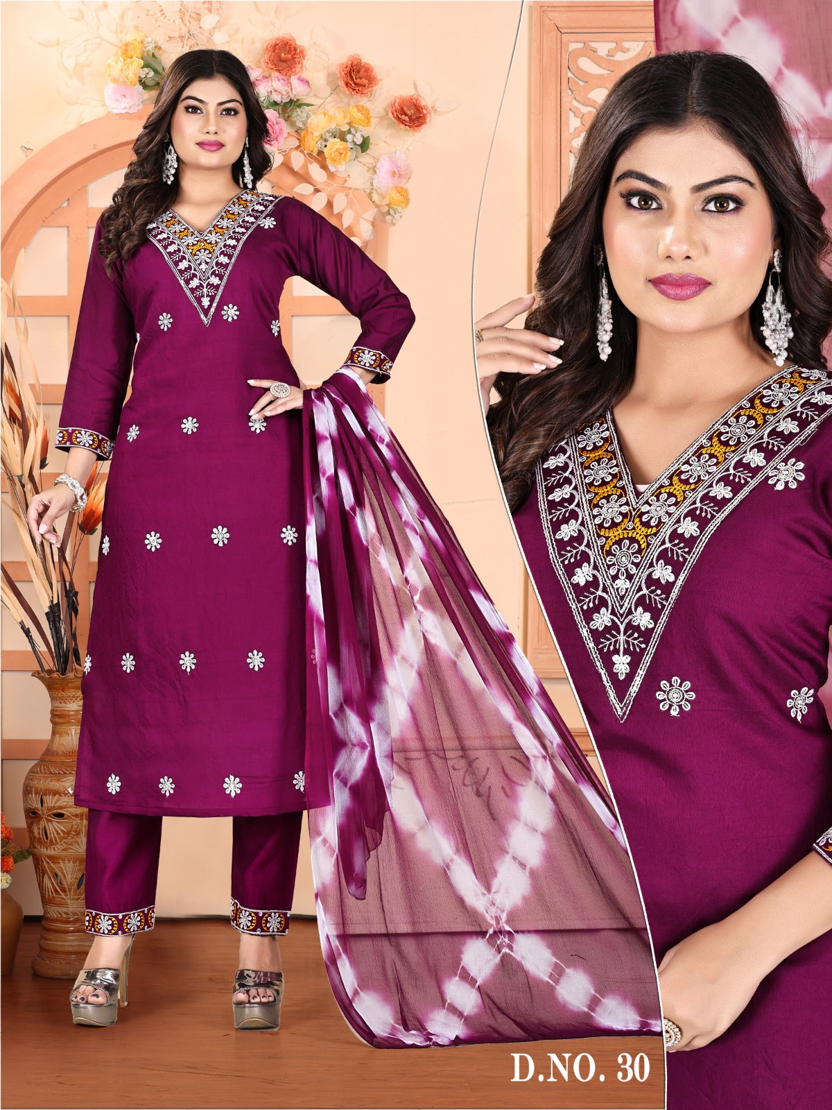 Khushi Vol 1 Kt Roman Silk Readymade Pant Style Suits Supplier Ahmedabad