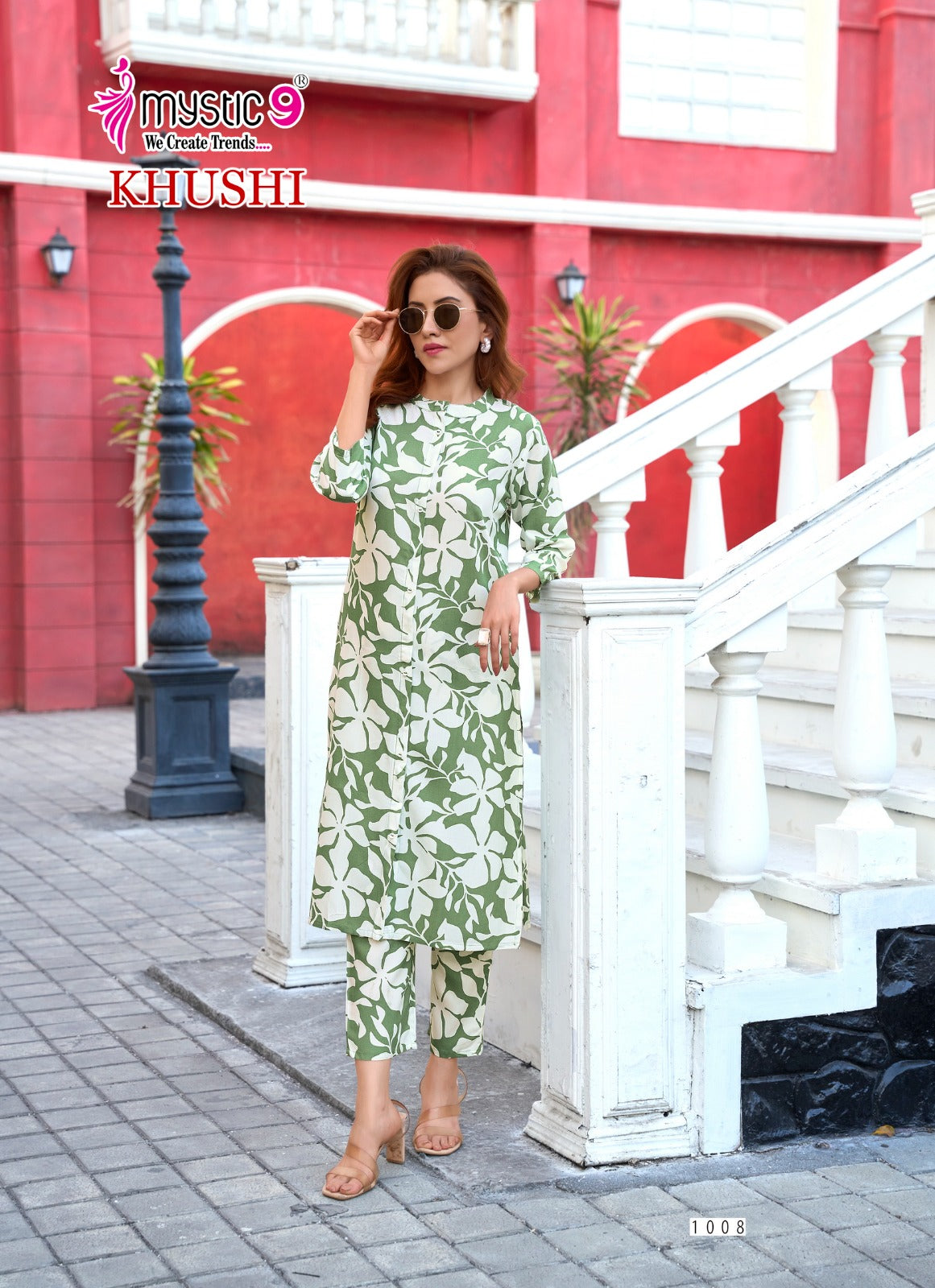 Khushi Vol 1 Mystic 9 Premium Viscose Co Ord Set Wholesaler Ahmedabad