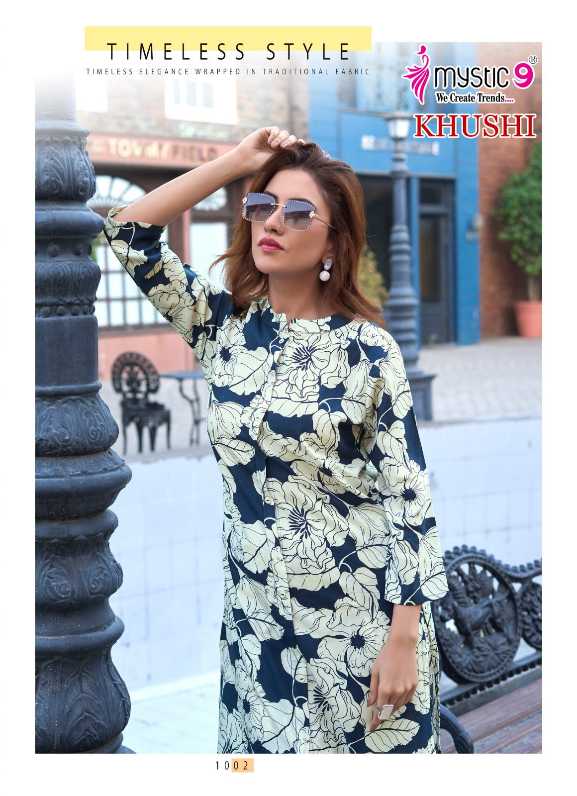 Khushi Vol 1 Mystic 9 Premium Viscose Co Ord Set Wholesaler Ahmedabad