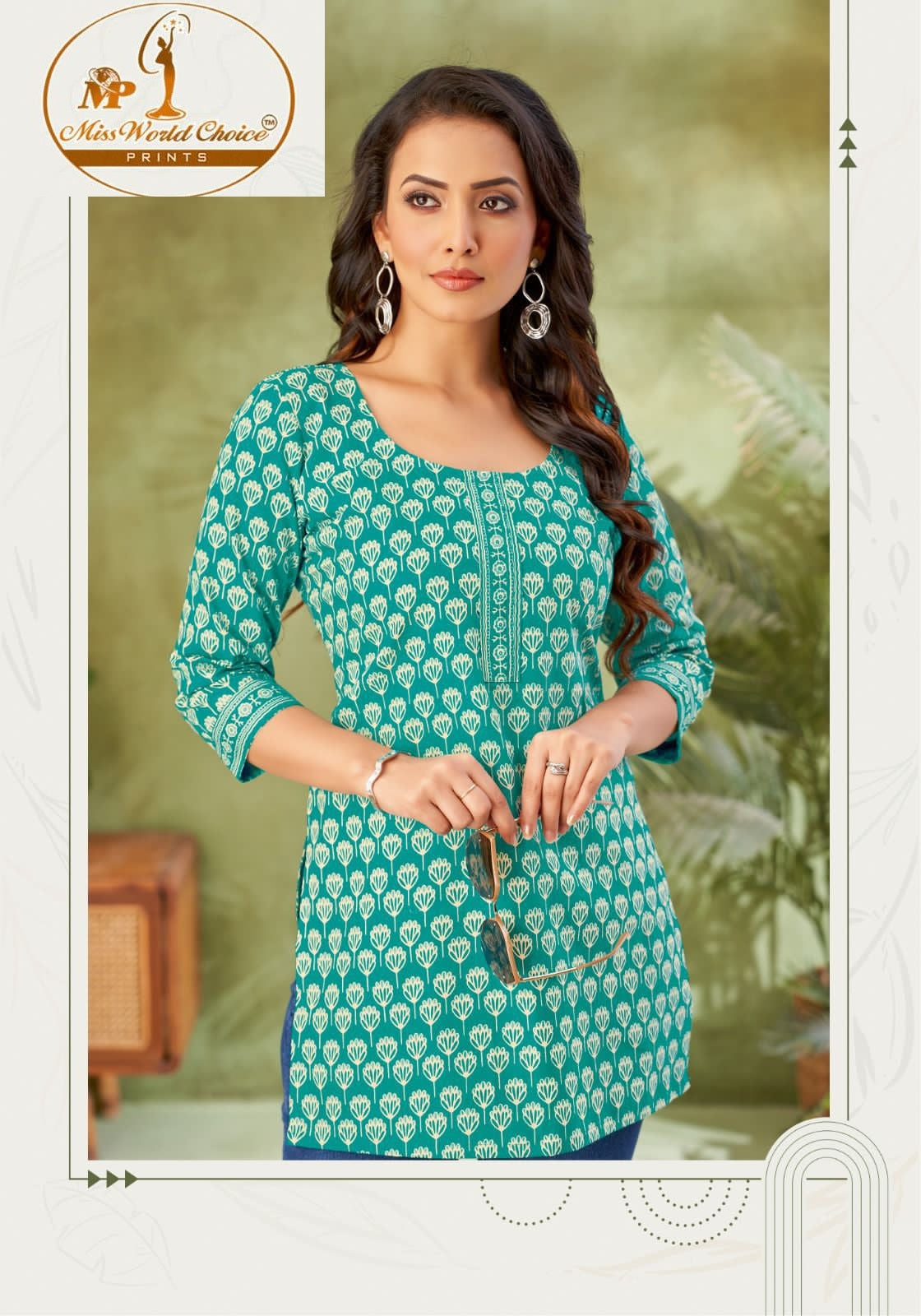 Khushi Vol 2 Miss World Choice Cotton Short Kurtis Wholesale Price