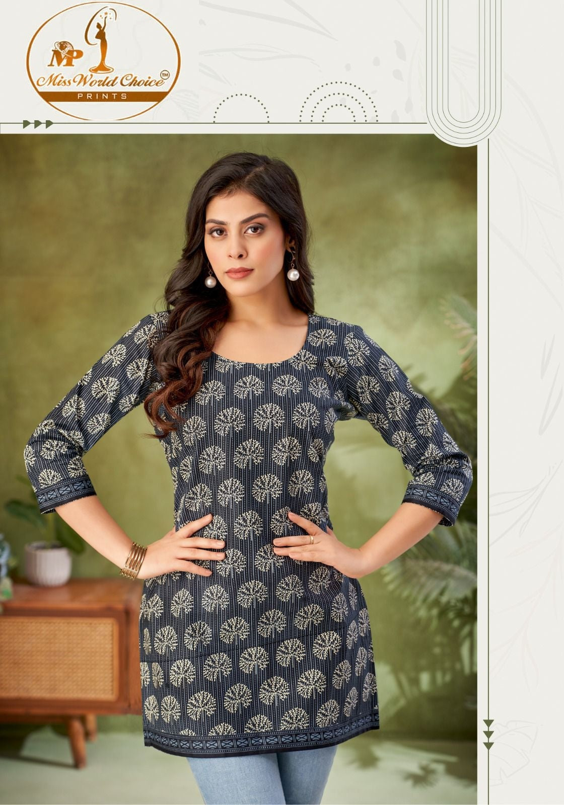 Khushi Vol 2 Miss World Choice Cotton Short Kurtis Wholesale Price