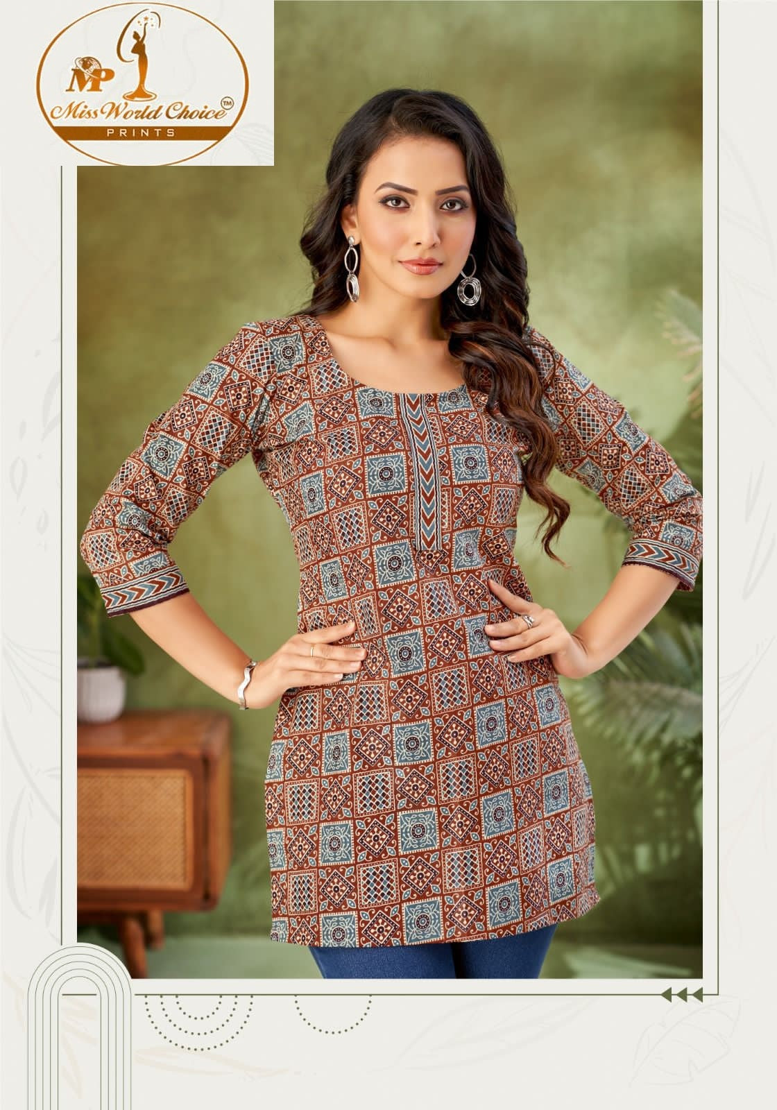 Khushi Vol 2 Miss World Choice Cotton Short Kurtis Wholesale Price