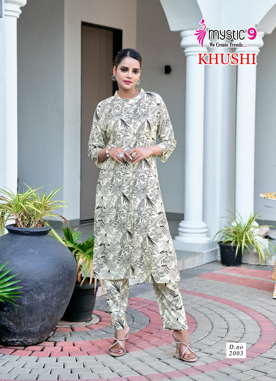 Khushi Vol 2 Mystic 9 Viscose Co Ord Set Wholesaler Gujarat