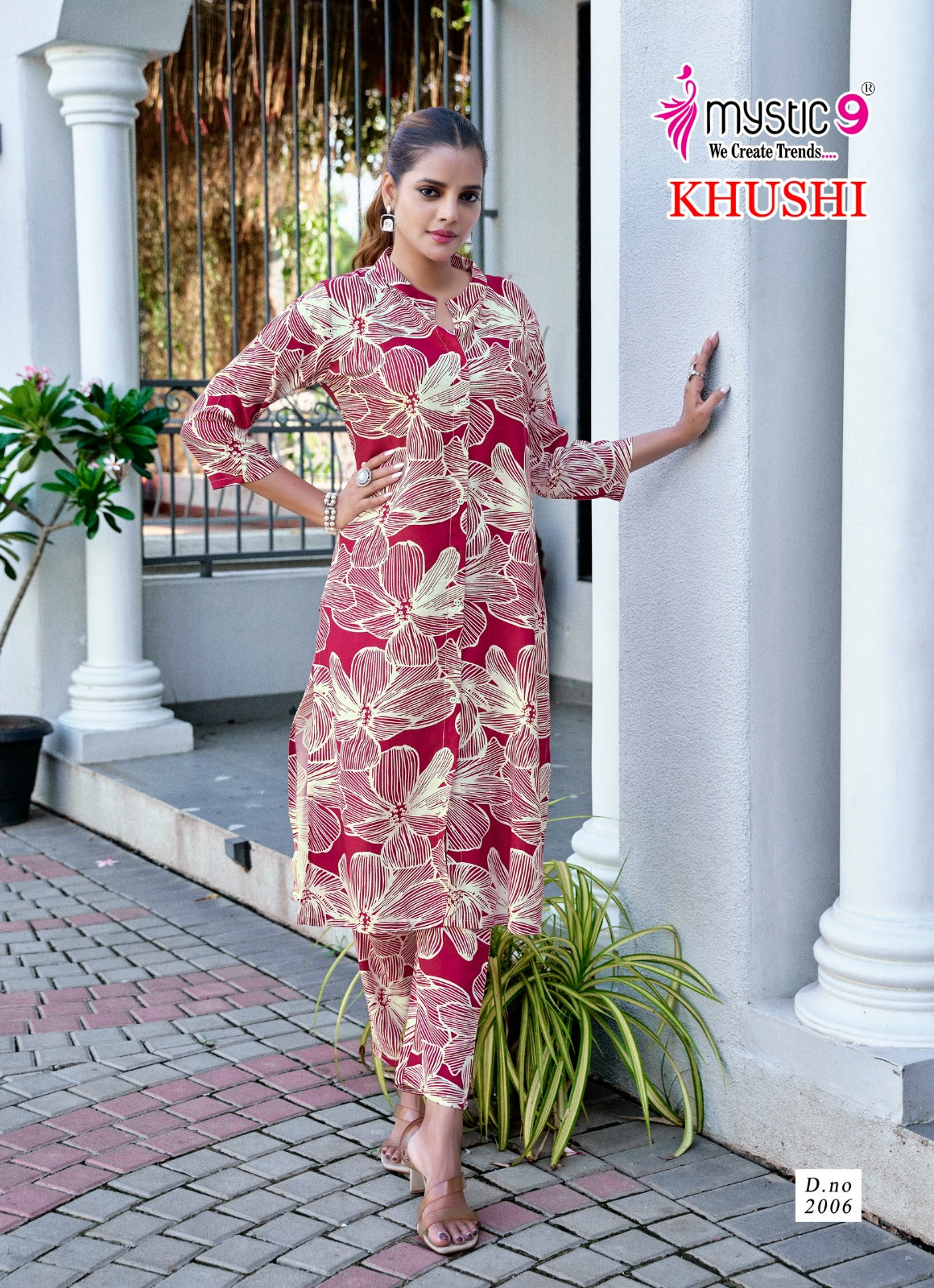 Khushi Vol 2 Mystic 9 Viscose Co Ord Set Wholesaler Gujarat