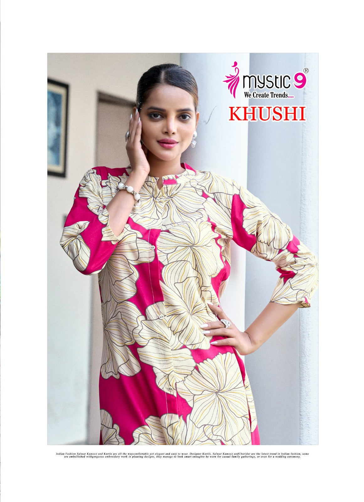 Khushi Vol 2 Mystic 9 Viscose Co Ord Set Wholesaler Gujarat