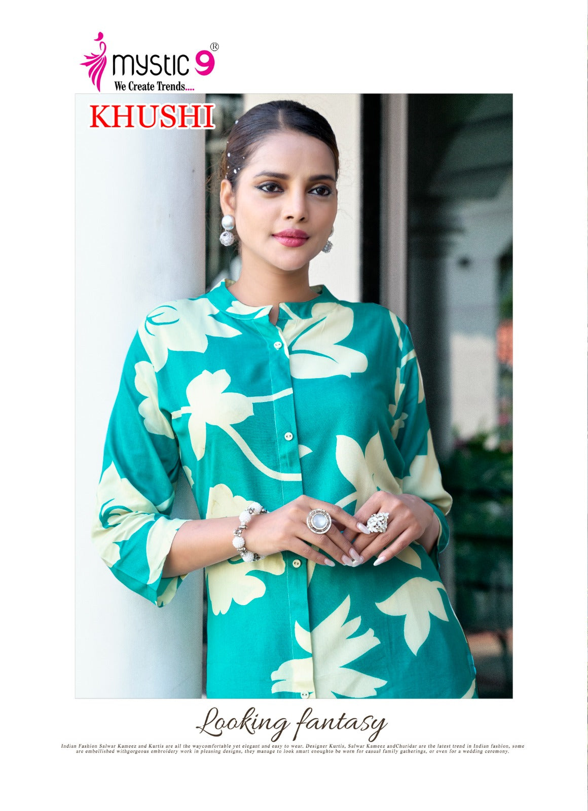 Khushi Vol 2 Mystic 9 Viscose Co Ord Set Wholesaler Gujarat