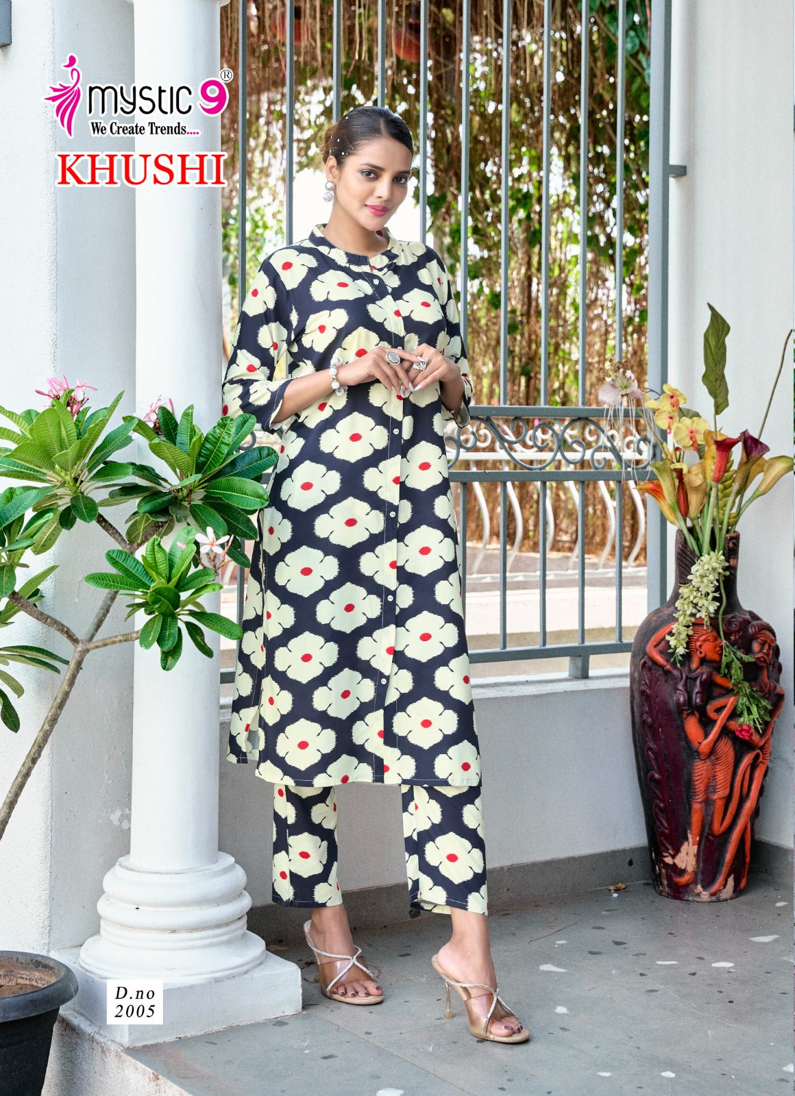 Khushi Vol 2 Mystic 9 Viscose Co Ord Set Wholesaler Gujarat
