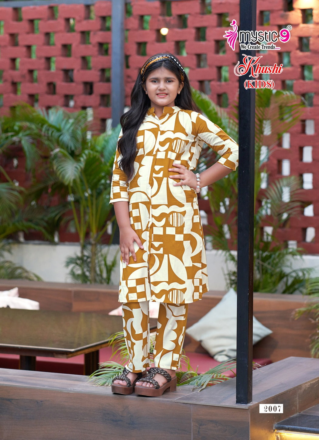 Khushi Vol 2 Mystic 9 Viscose Girls Co Ord Set Wholesaler India