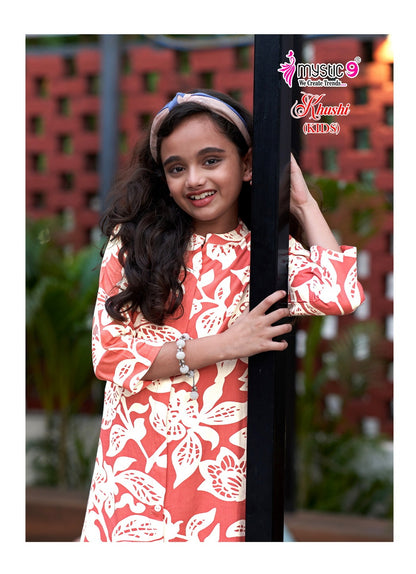 Khushi Vol 2 Mystic 9 Viscose Girls Co Ord Set Wholesaler India