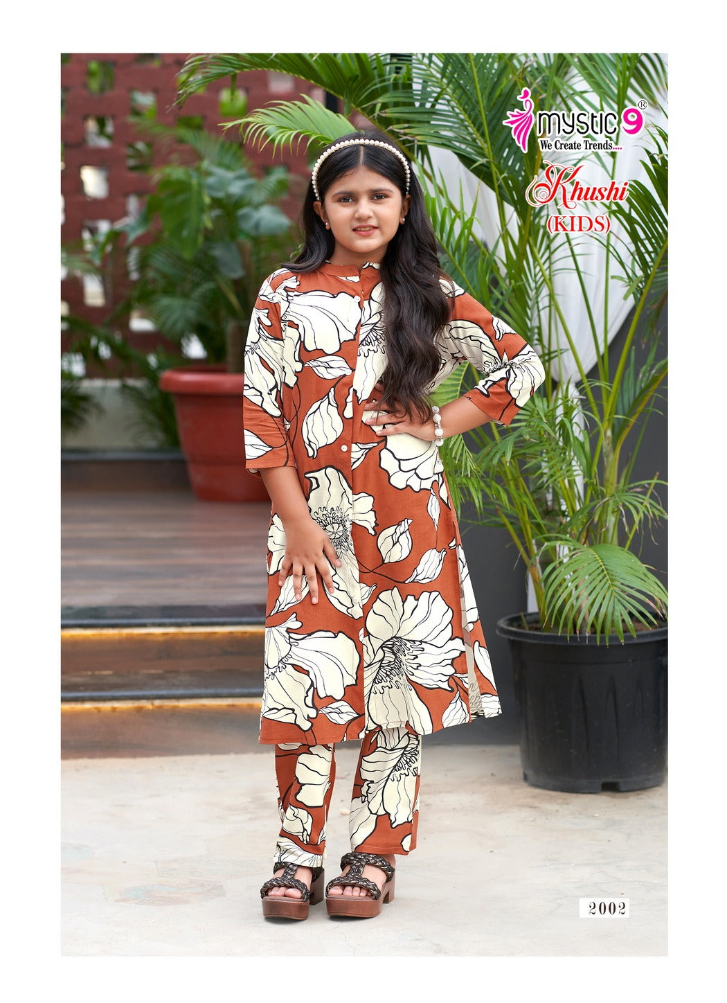 Khushi Vol 2 Mystic 9 Viscose Girls Co Ord Set Wholesaler India