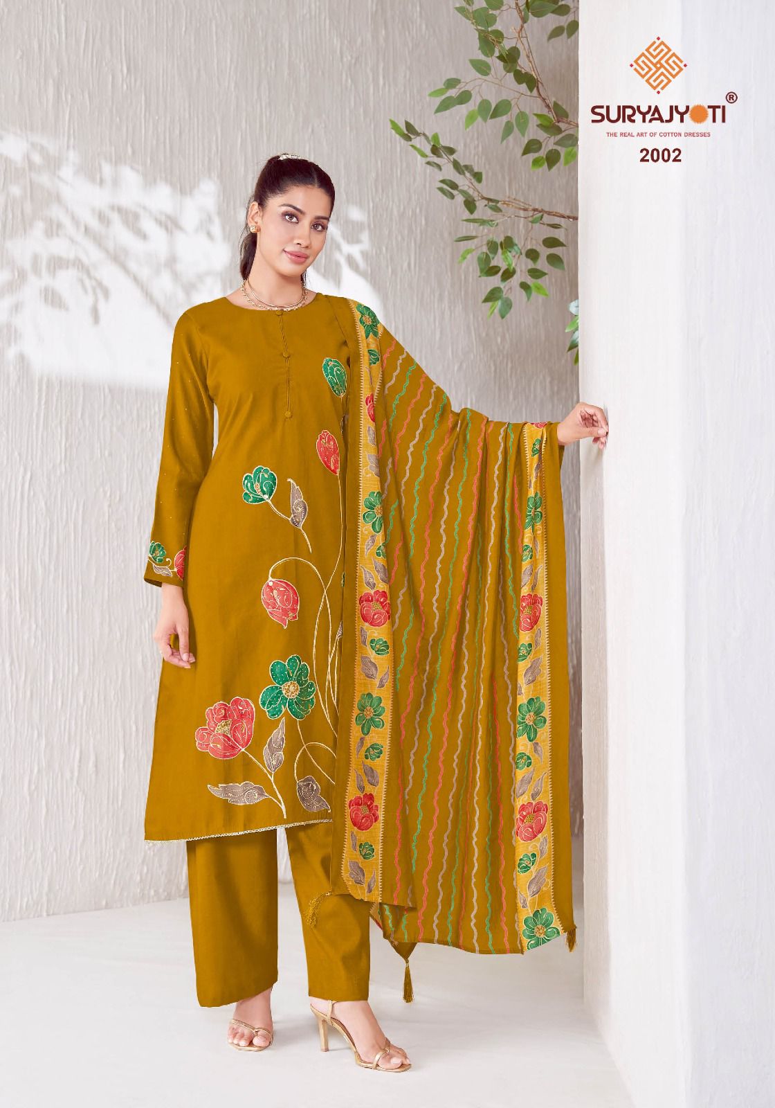 Khushi Vol 2 Suryajyoti Vertigan Pant Style Suits Wholesale Rate