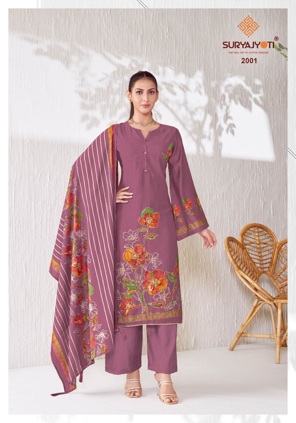 Khushi Vol 2 Suryajyoti Vertigan Pant Style Suits Wholesale Rate