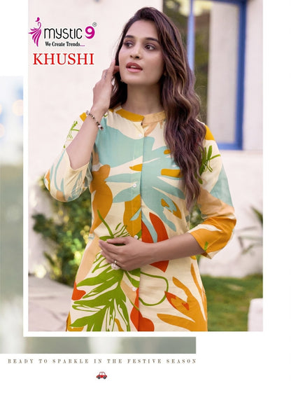 Khushi Vol 3 Mystic 9 Viscose Co Ord Set Exporter Ahmedabad