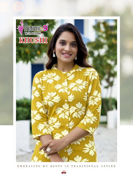 Khushi Vol 3 Mystic 9 Viscose Co Ord Set Exporter Ahmedabad