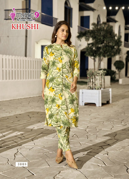 Khushi Vol 3 Mystic 9 Viscose Co Ord Set Exporter Ahmedabad