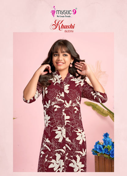 Khushi Vol 3 Mystic 9 Viscose Girls Co Ord Set Manufacturer