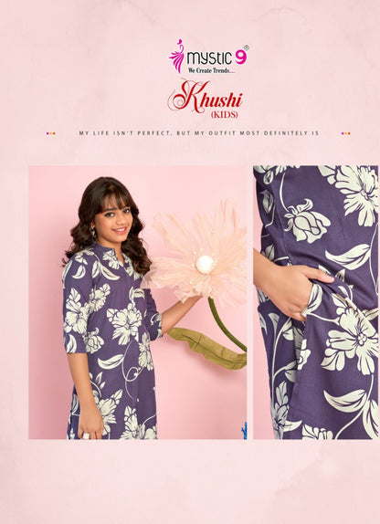 Khushi Vol 3 Mystic 9 Viscose Girls Co Ord Set Manufacturer