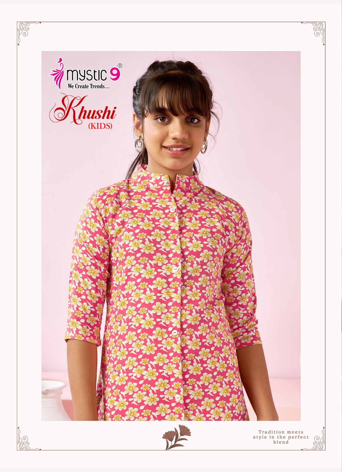 Khushi Vol 4 Mystic 9 Viscose Girls Co Ord Set Exporter Ahmedabad