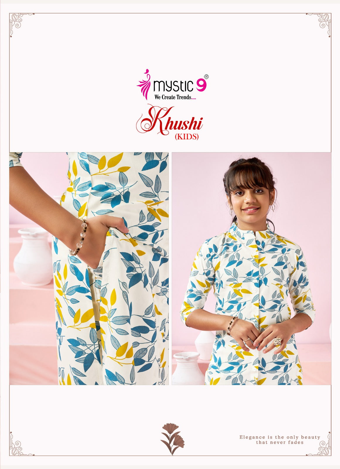Khushi Vol 4 Mystic 9 Viscose Girls Co Ord Set Exporter Ahmedabad