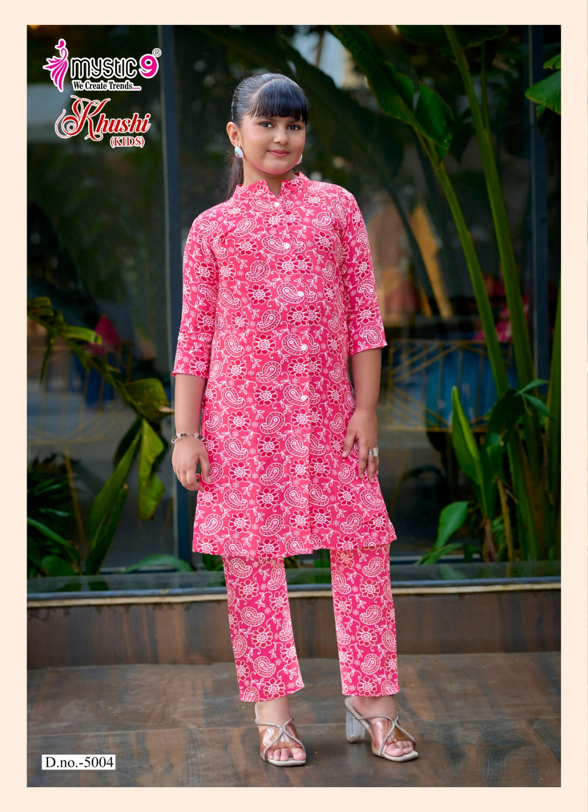 Khushi Vol 5 Mystic 9 Viscose Girls Co Ord Set Exporter Ahmedabad