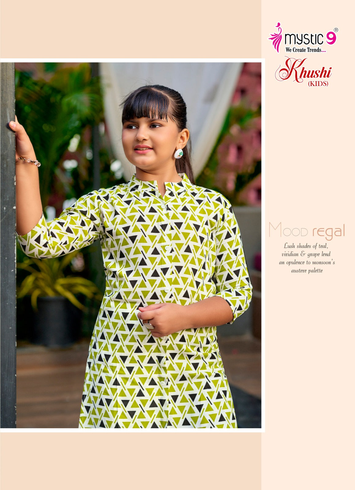 Khushi Vol 5 Mystic 9 Viscose Girls Co Ord Set Exporter Ahmedabad
