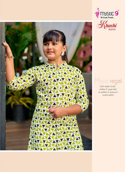 Khushi Vol 5 Mystic 9 Viscose Girls Co Ord Set Exporter Ahmedabad
