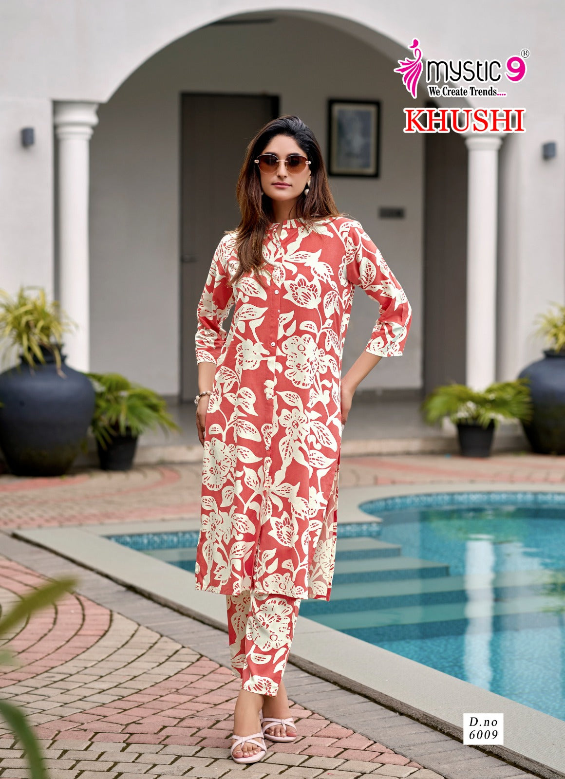 Khushi Vol 6 Mystic 9 Viscose Co Ord Set Wholesaler