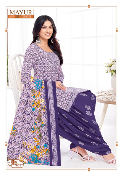 Khushi Vol 78 Mayur Creation Cotton Dress Material Wholesaler Gujarat