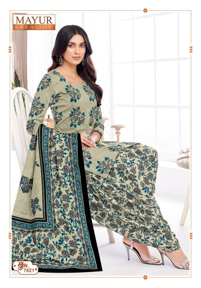 Khushi Vol 78 Mayur Creation Cotton Dress Material Wholesaler Gujarat