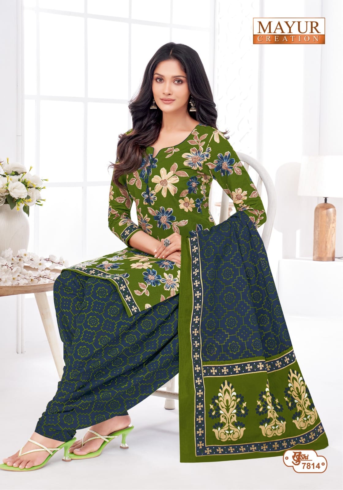 Khushi Vol 78 Mayur Creation Cotton Dress Material Wholesaler Gujarat