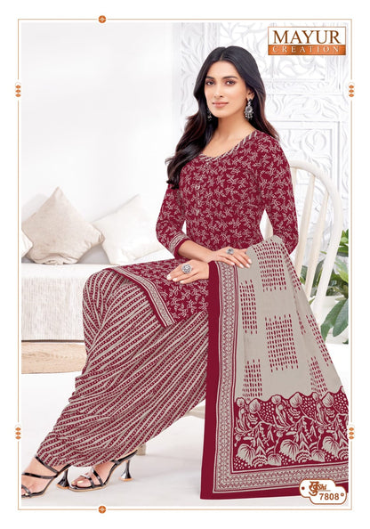 Khushi Vol 78 Mayur Creation Cotton Dress Material Wholesaler Gujarat