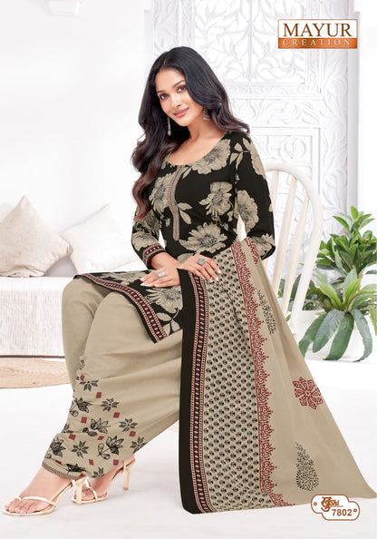 Khushi Vol 78 Mayur Creation Cotton Dress Material Wholesaler Gujarat