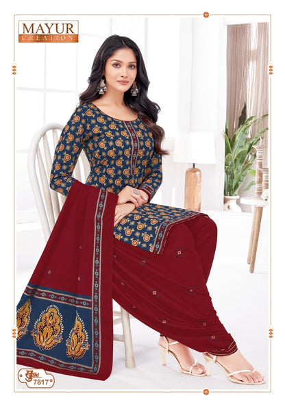 Khushi Vol 78 Mayur Creation Cotton Dress Material Wholesaler Gujarat