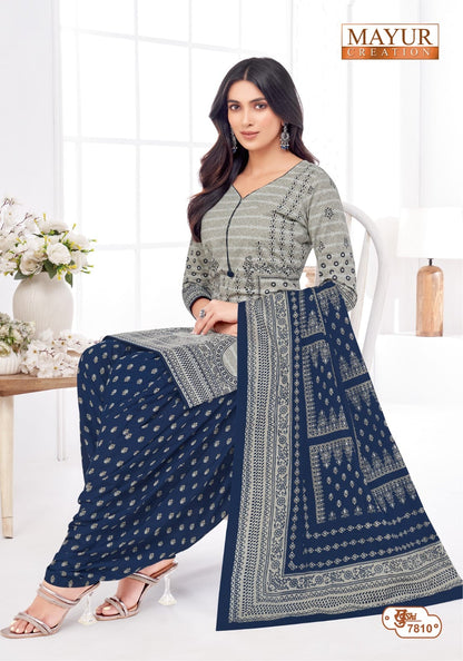 Khushi Vol 78 Mayur Creation Cotton Dress Material Wholesaler Gujarat