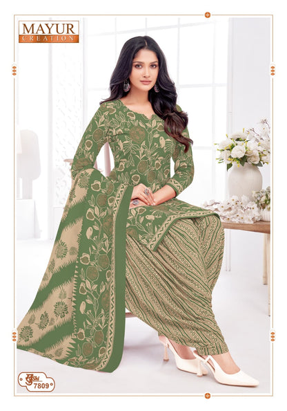 Khushi Vol 78 Mayur Creation Cotton Dress Material Wholesaler Gujarat