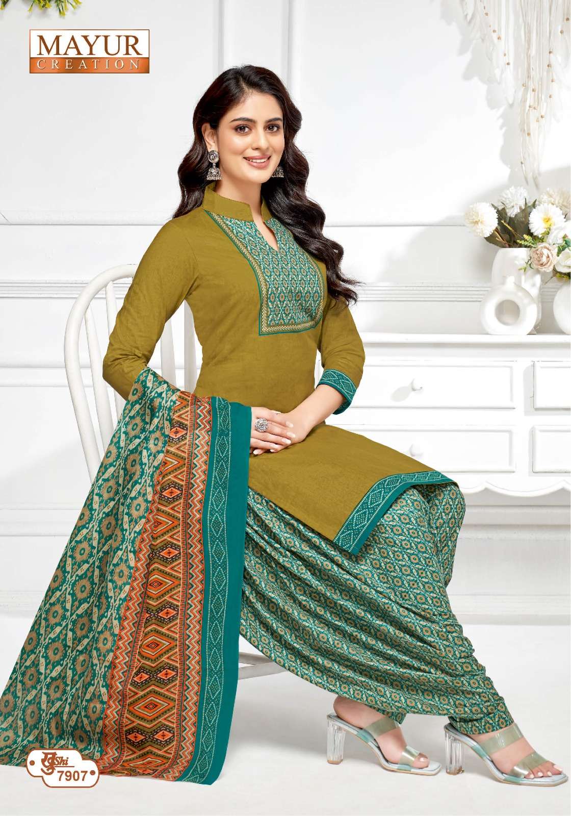 Khushi Vol 79 Mayur Creation Cotton Dress Material Exporter India