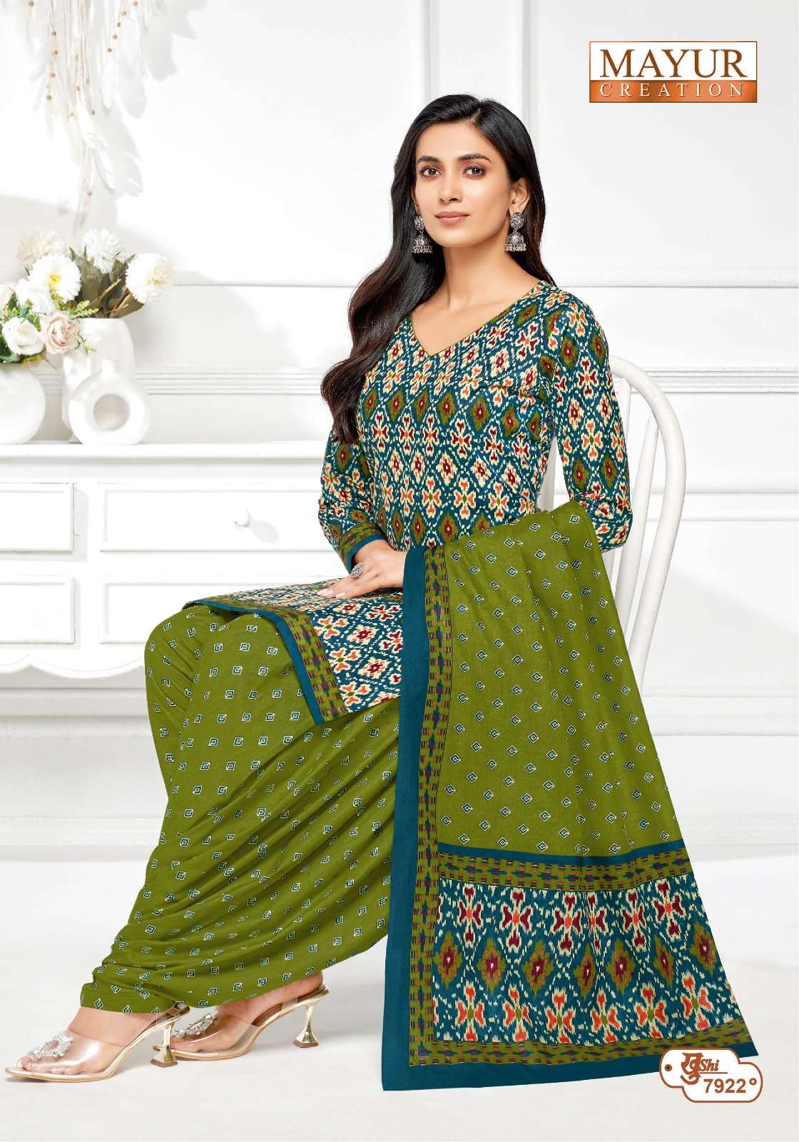 Khushi Vol 79 Mayur Creation Cotton Dress Material Exporter India