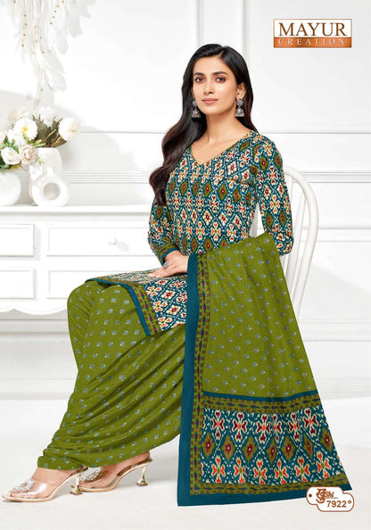 Khushi Vol 79 Mayur Creation Cotton Dress Material Exporter India