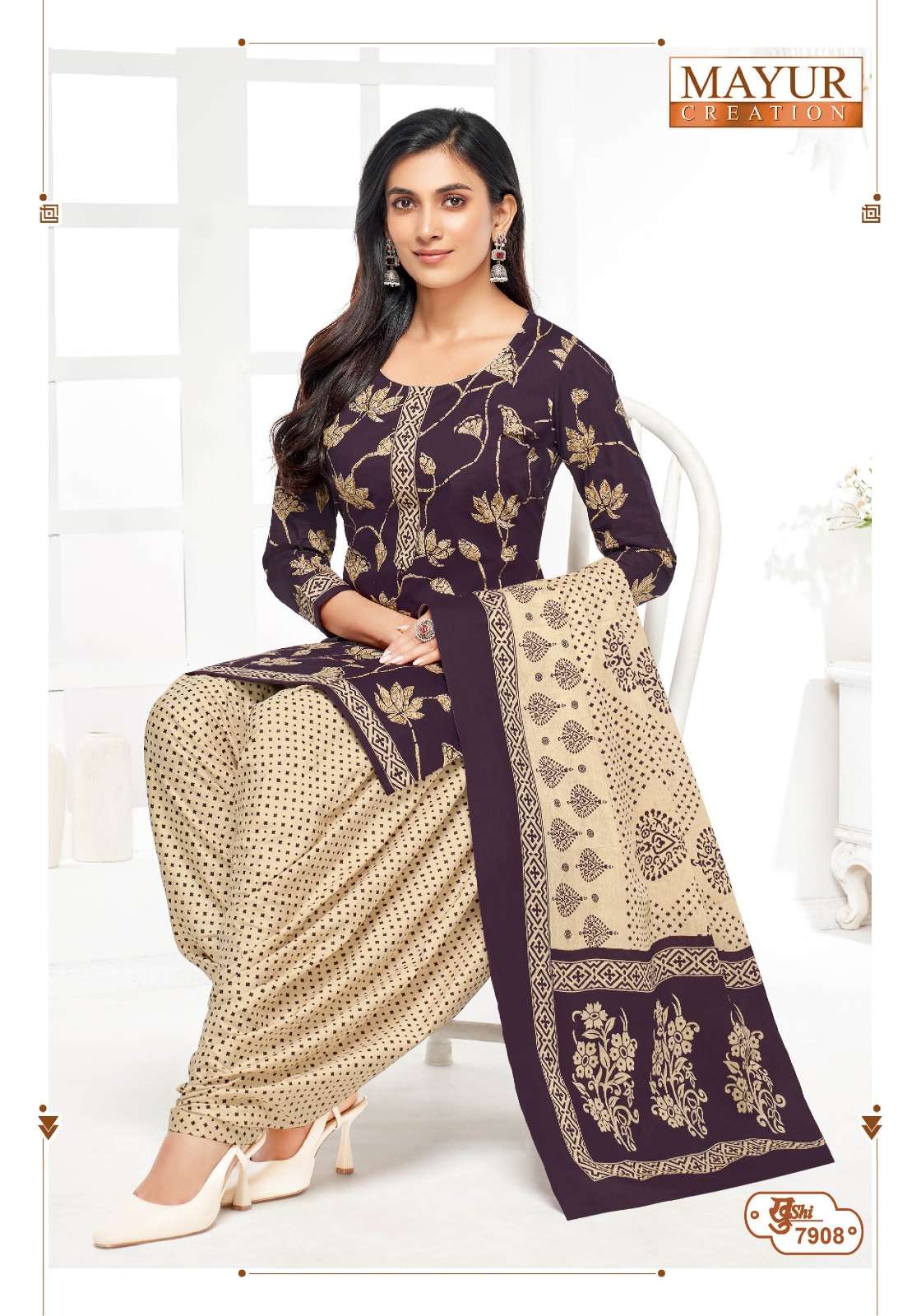 Khushi Vol 79 Mayur Creation Cotton Dress Material Exporter India