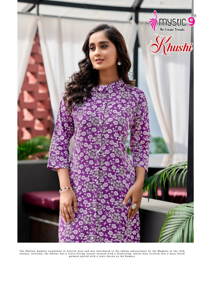 Khushi Vol 7 Mystic 9 Viscose Co Ord Set Wholesaler India