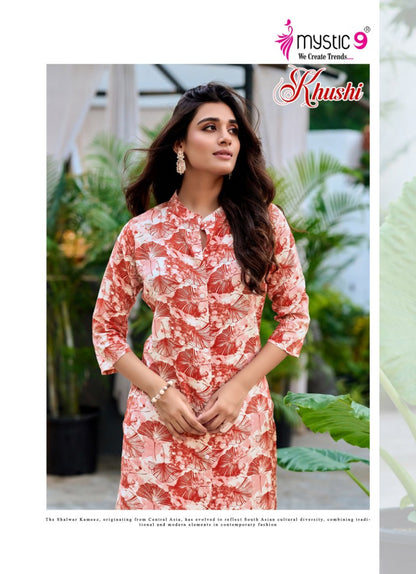 Khushi Vol 7 Mystic 9 Viscose Co Ord Set Wholesaler India