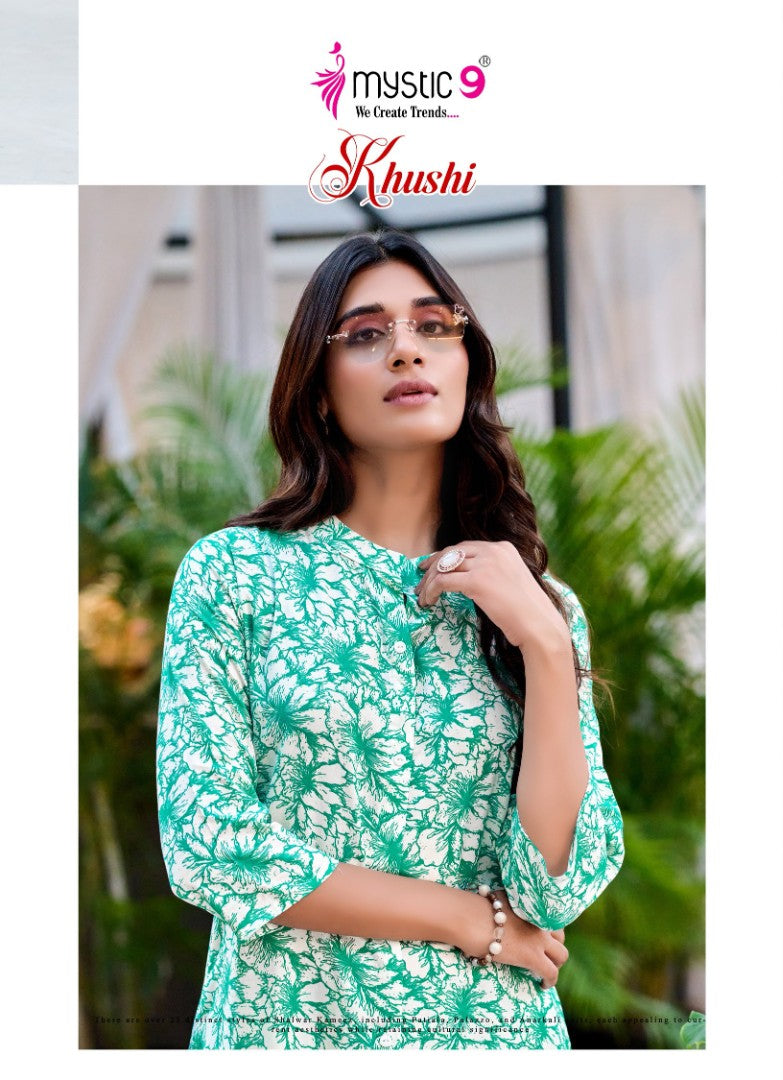 Khushi Vol 7 Mystic 9 Viscose Co Ord Set Wholesaler India